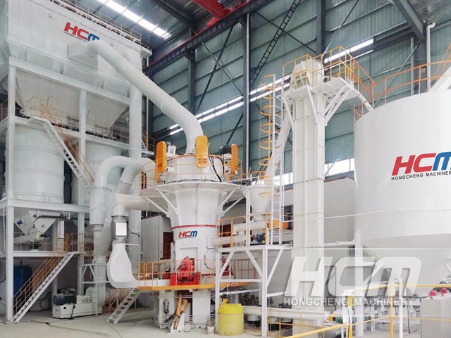 HLMX1300 vertical ultrafine calcium carbonate mill for OMYA