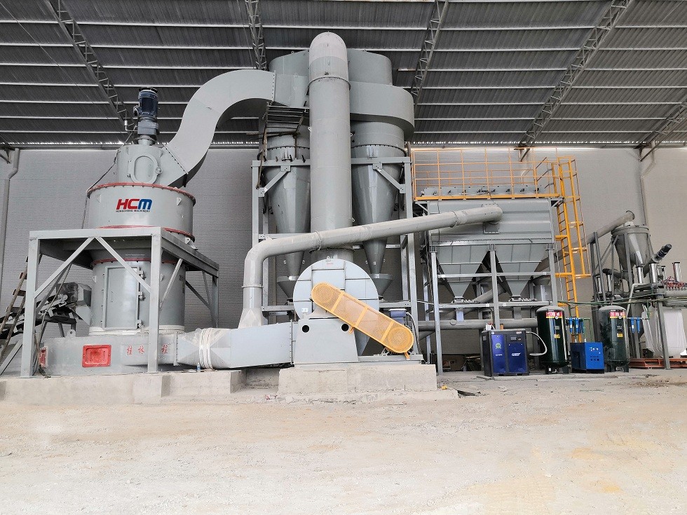 HCM HCQ2000 Raymond Mill Limestone Grinding Case