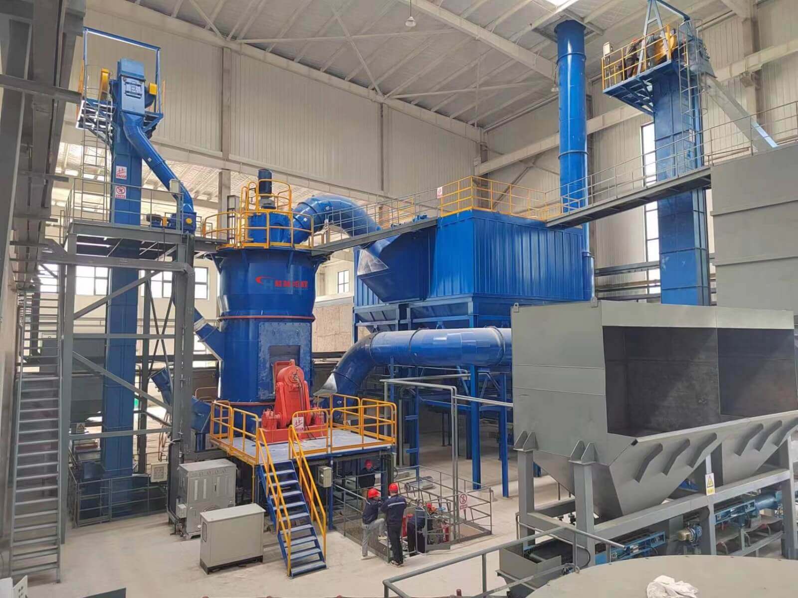 Industrial solid waste replaces cement raw materials