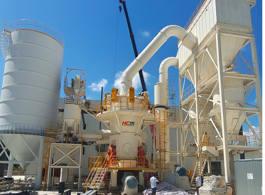 Graphite powder production line equipment specifications and models of HCM Guilin Hongcheng graphite vertical mill